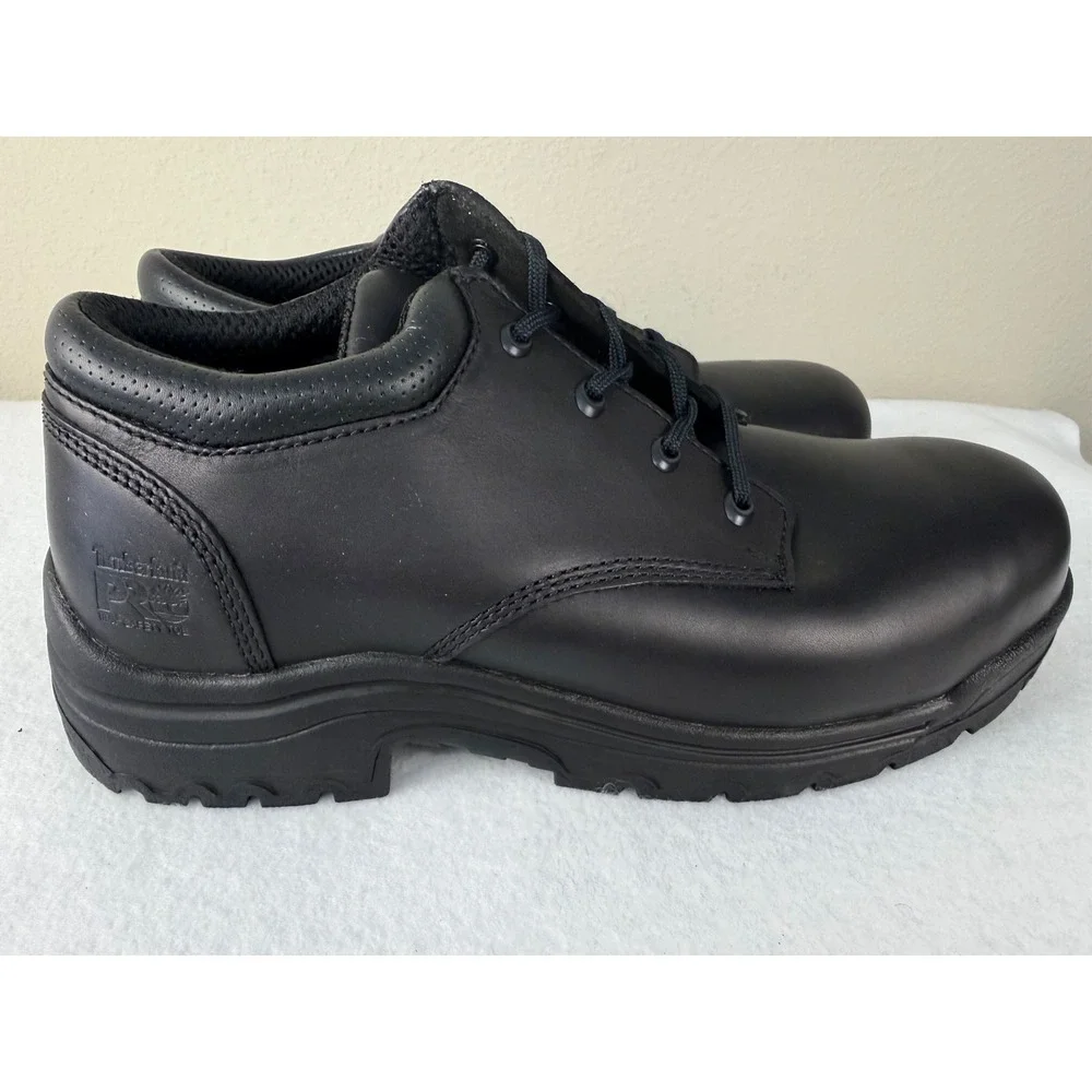 Timberland PRO TiTAN Oxford 10M Alloy Safety Toe Men's‎ Black NIB Holiday Read